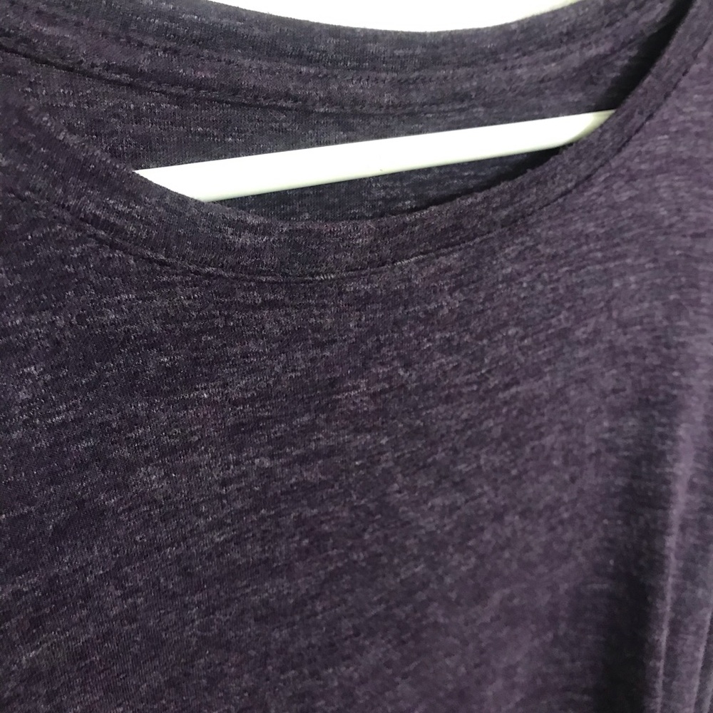 Long Sleeve Purple Tee - Picture 3 of 4